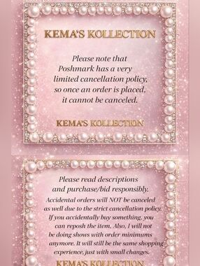IMPORTANT UPDATE FOR KEMA'S KOLLECTION!